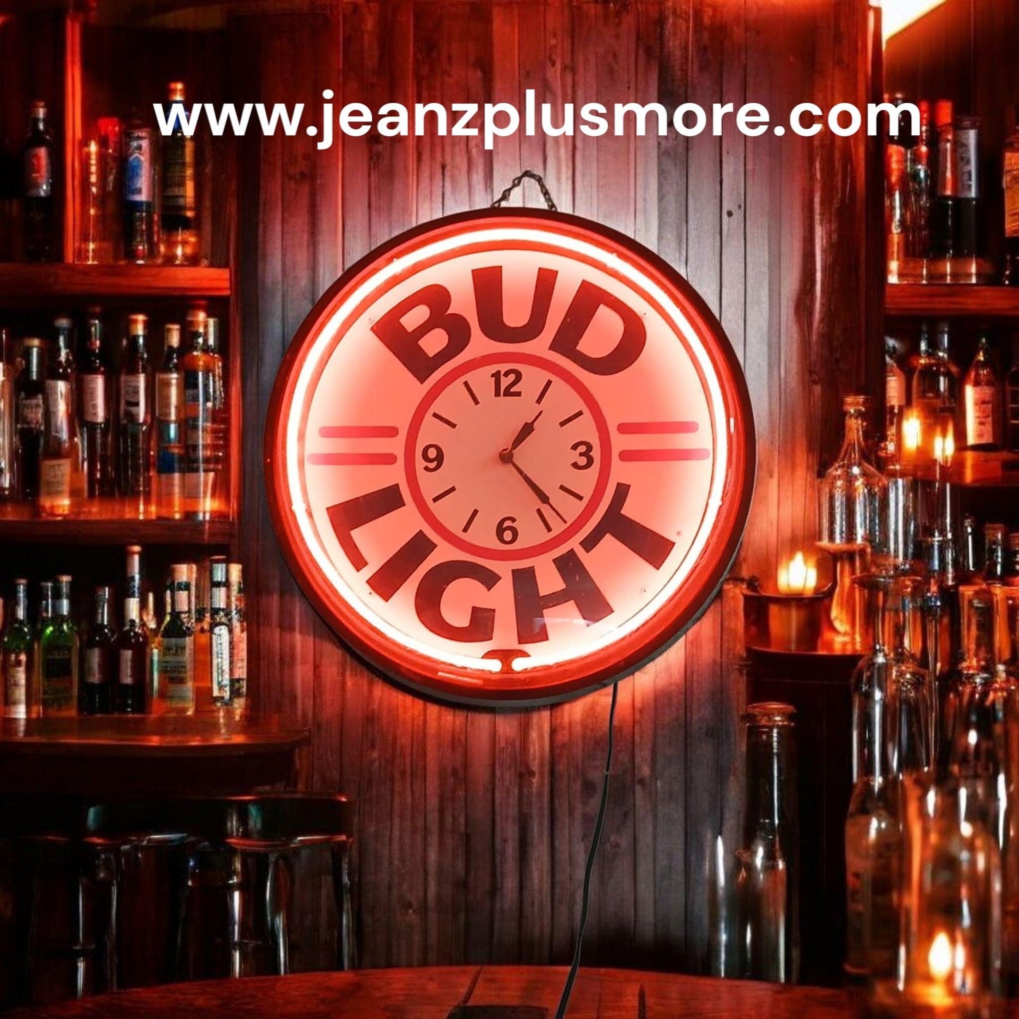 BudLight Vintage Neon Sign