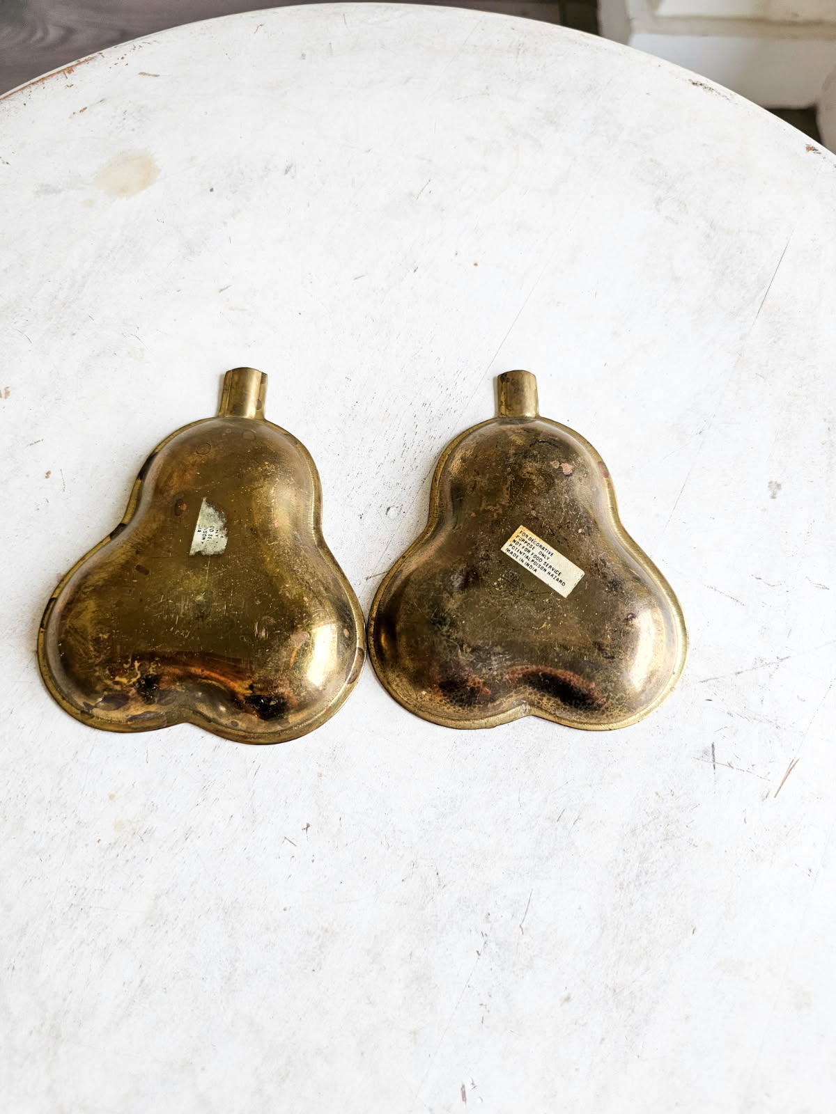 Vintage Pear Shaped Trinket Dish Set