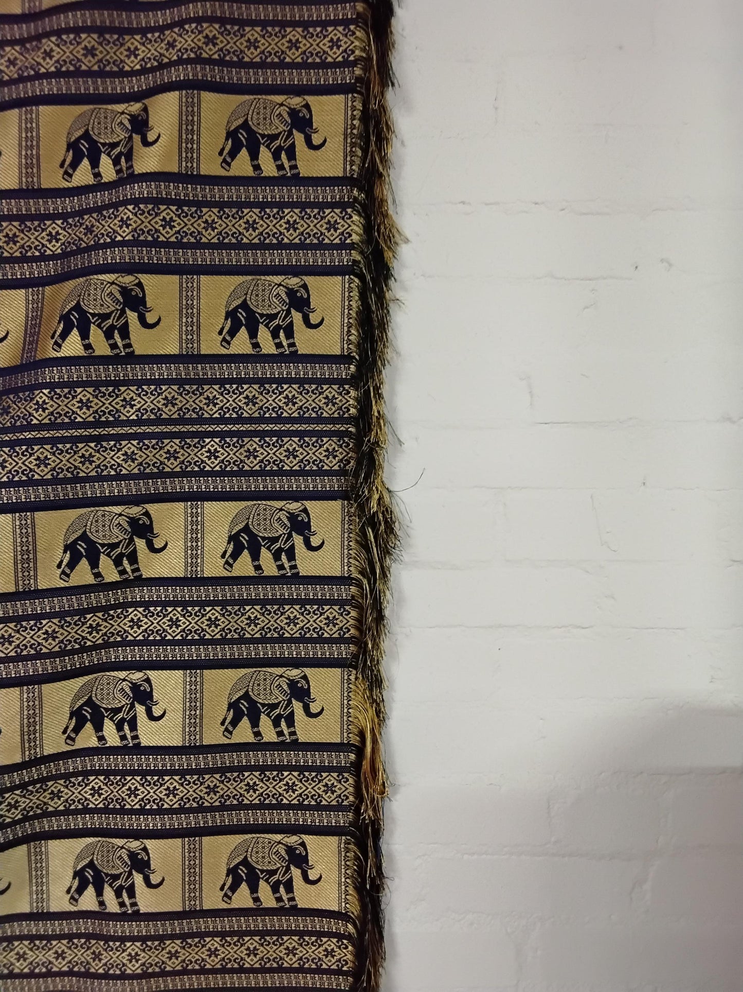 Thai Elephant Tablecloth 96X80
