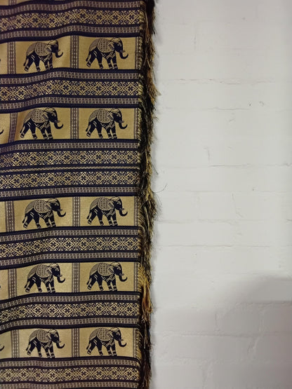 Thai Elephant Tablecloth 96X80