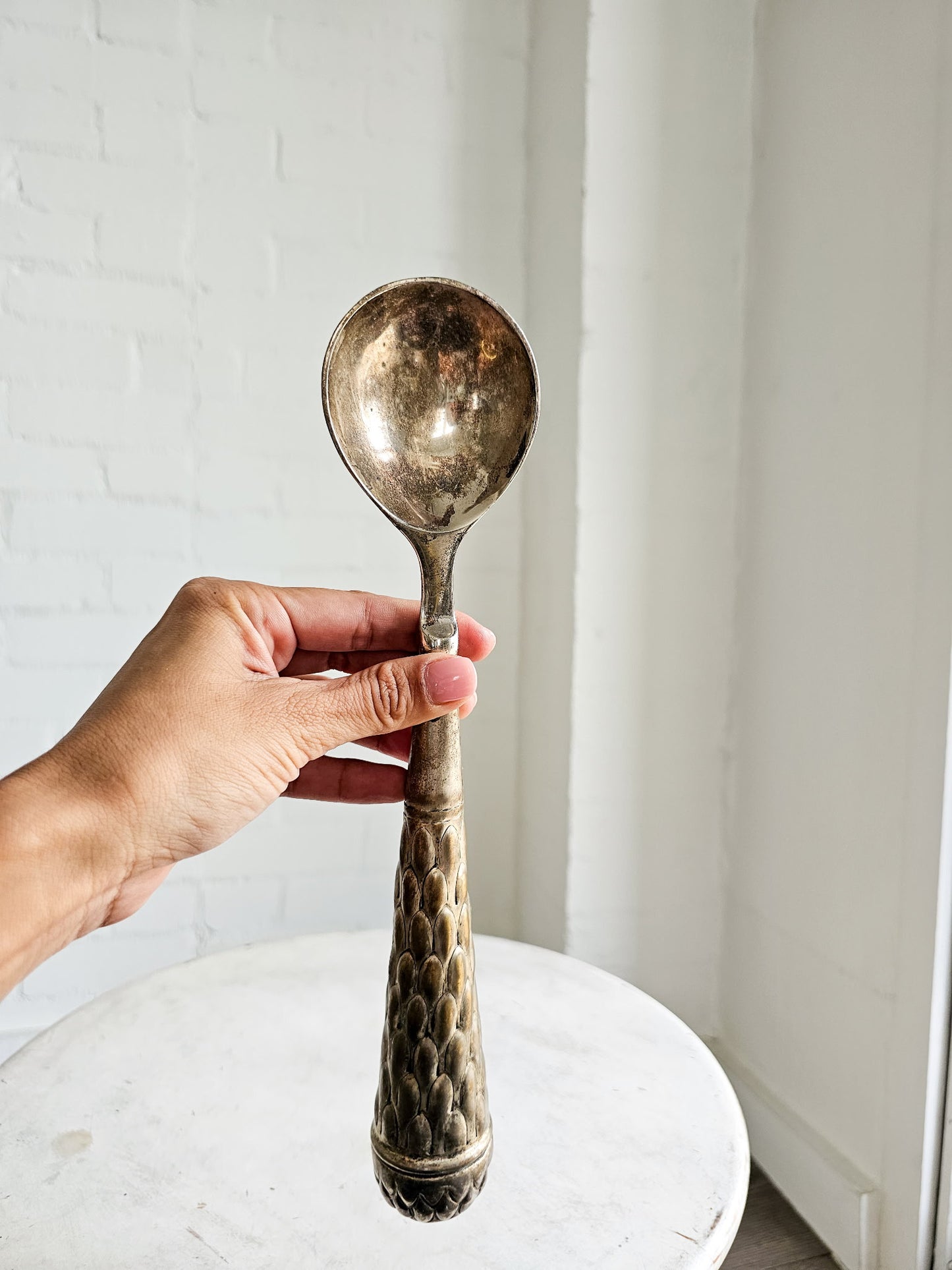 Two’s Company Silver Plated Serving Spoon