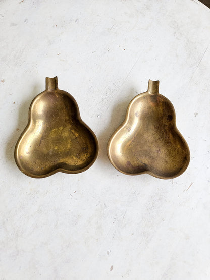 Vintage Pear Shaped Trinket Dish Set