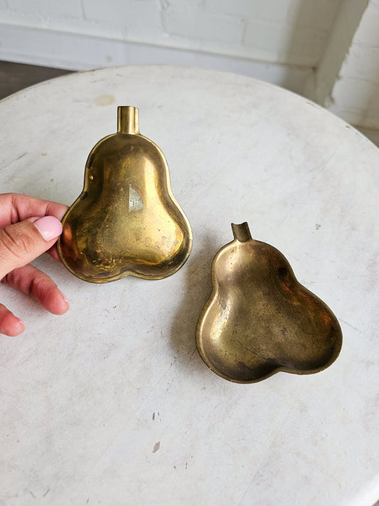 Vintage Pear Shaped Trinket Dish Set