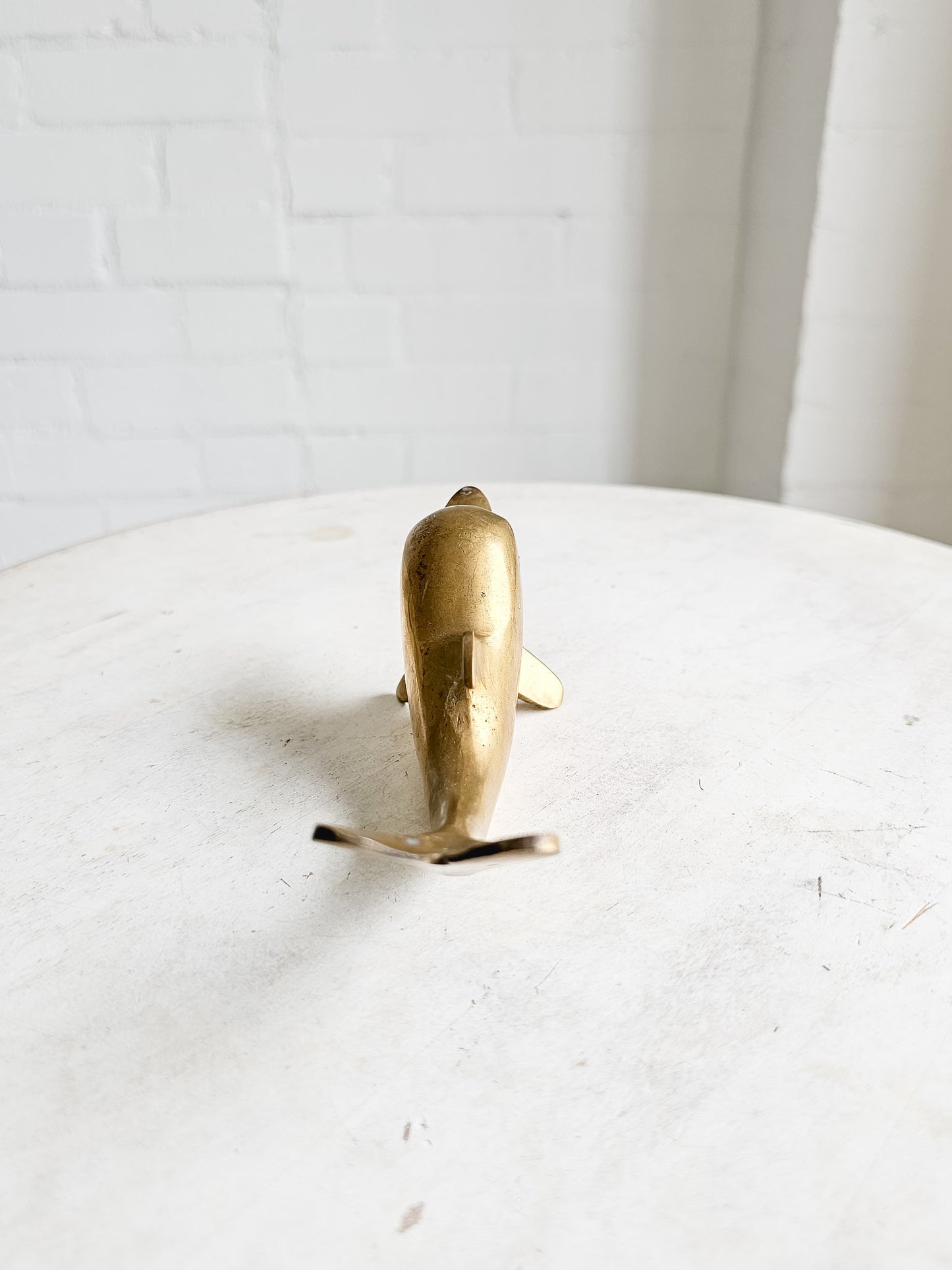 Vintage Brass Dolphin