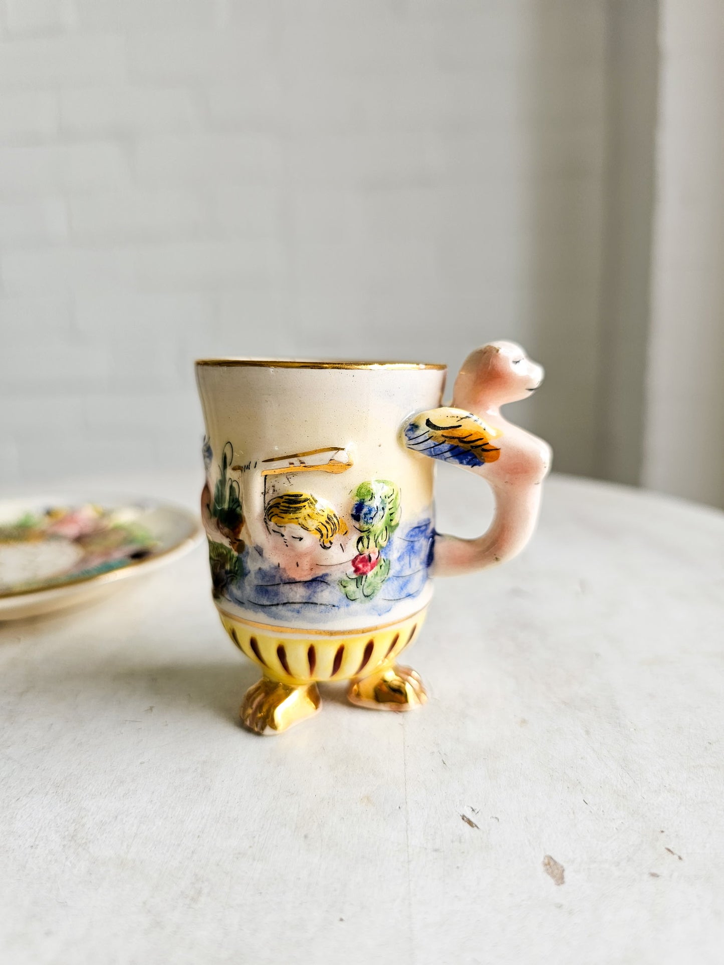 Vintage Capodimonte Demitasse Expresso Cup