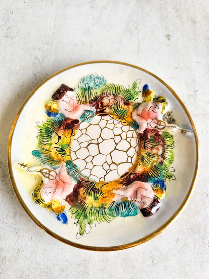Vintage Capodimonte Demitasse Expresso Cup