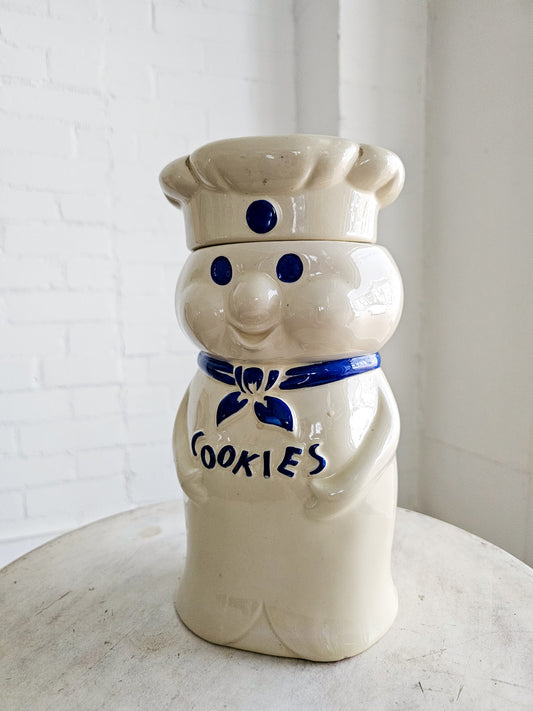 Vintage Pillsberry Doughboy Ceramic Cookie Jar