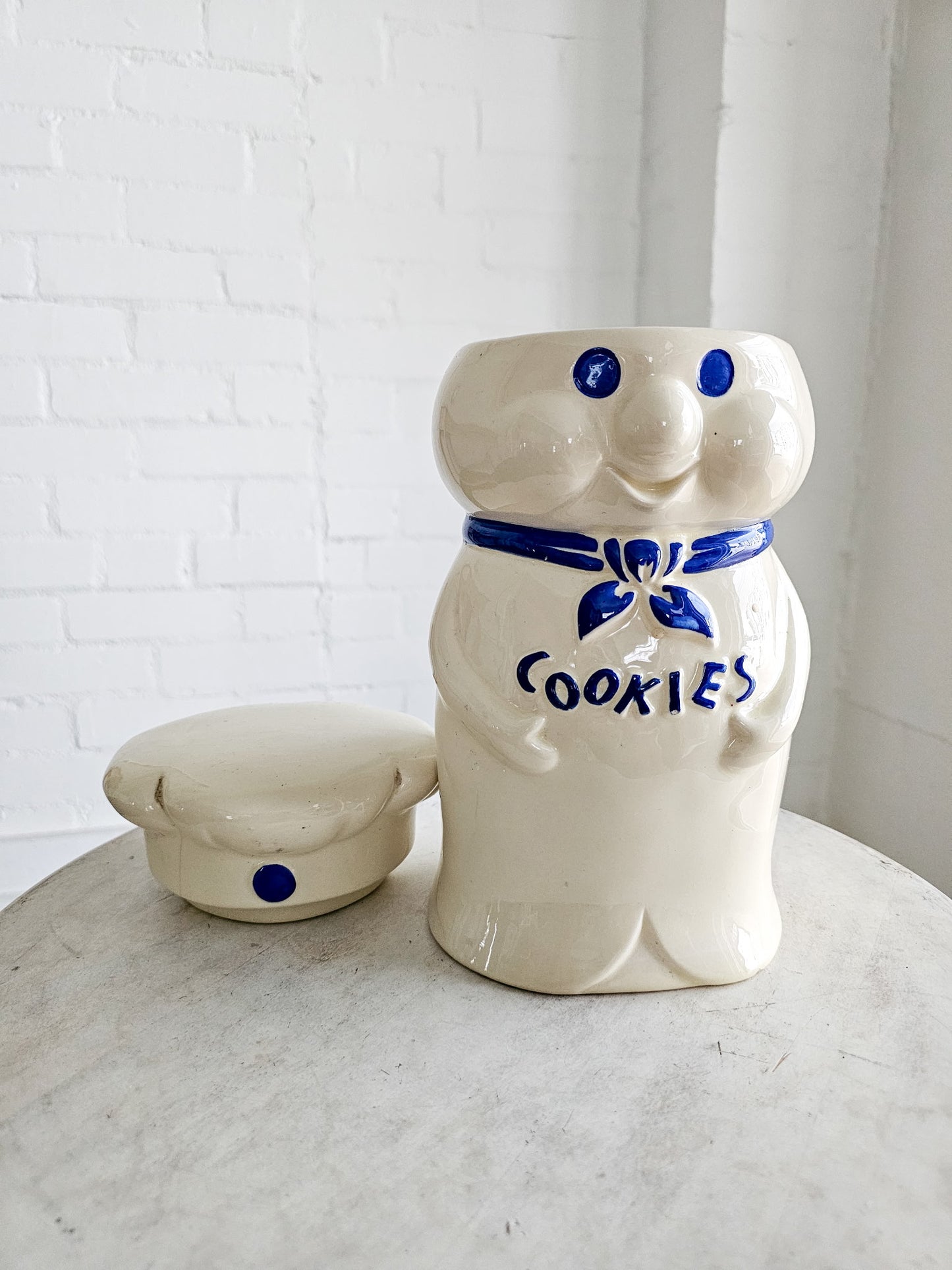 Vintage Pillsberry Doughboy Ceramic Cookie Jar