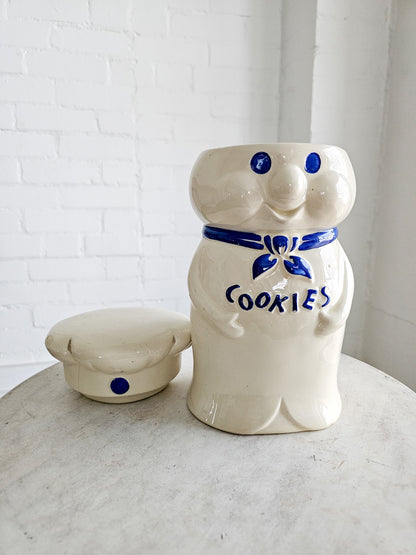 Vintage Pillsberry Doughboy Ceramic Cookie Jar