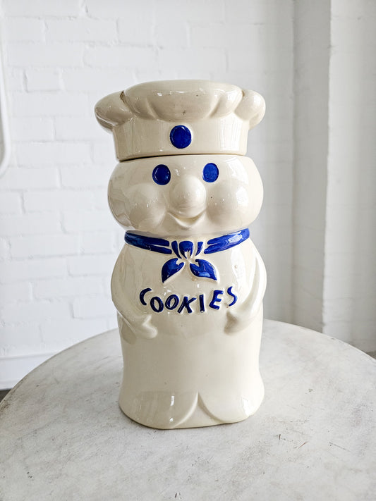 Vintage Pillsberry Doughboy Ceramic Cookie Jar
