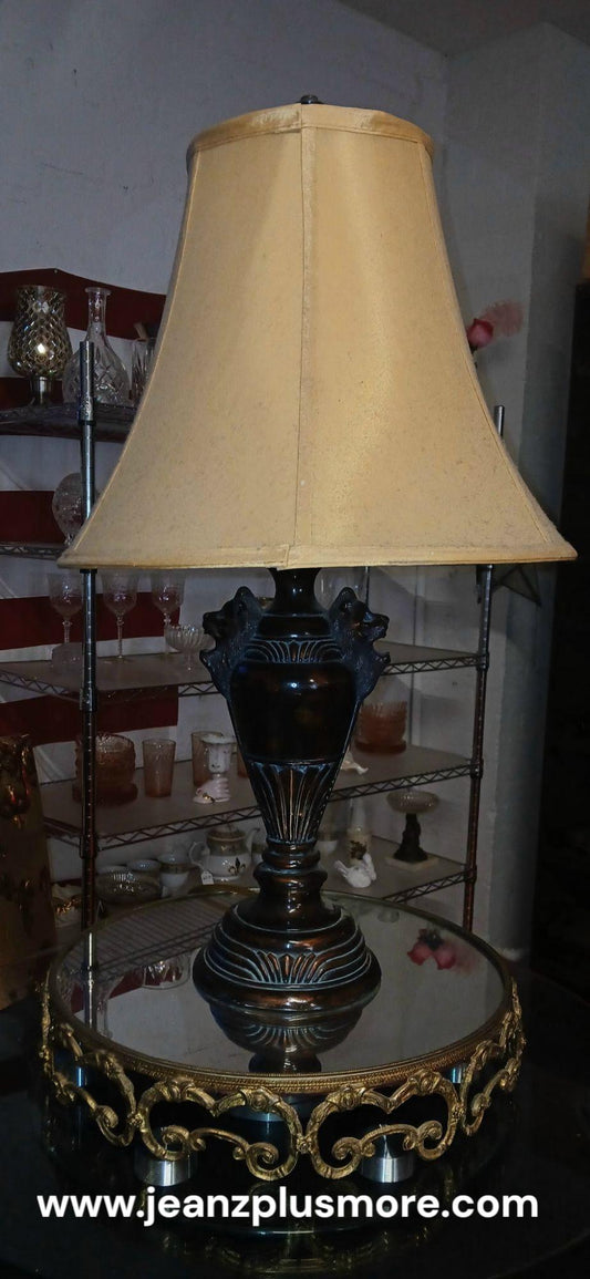 Vintage Lions Head Lamp