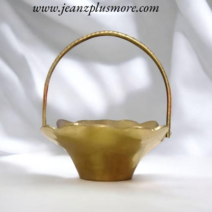 Vintage Brass Trinket Dish