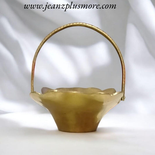 Vintage Brass Trinket Dish